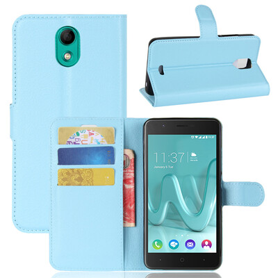 

GANGXUN Wiko Kenny Case High Quality PU Leather Flip Cover Kickstand Anti-shock Wallet Case for Wiko Kenny