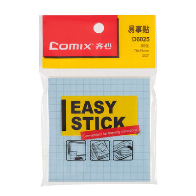 

Coxy Comix 80 sheets 76x76mm square easy to post note paper note book post-it notes 24 loaded D6025