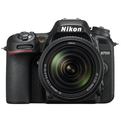 

Nikon D7500 SLR Case AF- 18-140mmf 35-56G ED VR lens Black