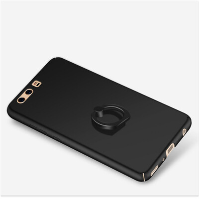 

Телефон Чехол для Huawei P10 Plus Ultra Тонкий Slim Обложка Простой PC Back Ring Holder 360 ° Защита вращения для Huawei P10 Plus