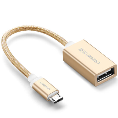 

Зеленый связывая OTG кабель Micro USB адаптер U диск Эндрюс телефон кабель конвертер поддерживает Huawei проса Meizu Samsung трикотажной роскошного золота 15см 30896