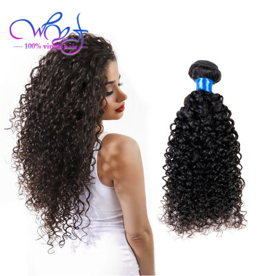 

WYF Hair 9A Grade Brazilian Curly Virgin Hair Top Quality Brazilian Kinky Curly Hair Nature Color 100% Brazilian Human Hair Weaves