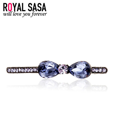 

Royal Сальса (Royalsasa) головной убор украшения обжимной зажим держатель пружины верхней стороне небольшой пластины из кристаллического фиолетового клипа