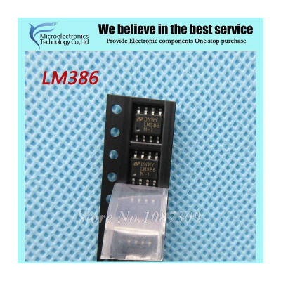 

10pcs LM386M-1 SOP8 LM386M SOP LM386 SMD Low Voltage Audio Power Amplifier new and original free shipping