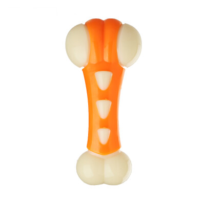 

EETOYS medium set of beer dog claw bone orange Teddy bear clean teeth molar pet toy