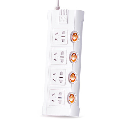 

Breakthrough TOP new national standard socket 4 control 4 3m overload D4K4 3m