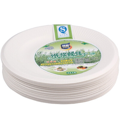 

Jingdong Supermarket Jie can 7-inch disposable paper disc 40 only can be degraded waterproof&anti-oil for microwave oven JN-0181