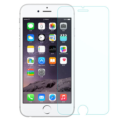 

【Пленка с 3-х сторонкой высокой проницаемостью】 Mei Yi 6S Plus / 6 Plus закаленная пленка Apple 6 / 6S защитная пленка для экрана экрана 5,5 дюйма -0,3 мм