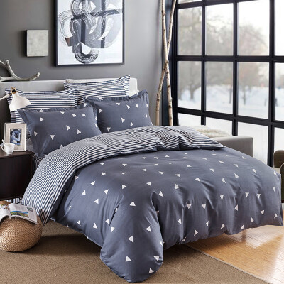 

Jiuzhou deer home twill printing double cotton quilt thinking 200x230cm bed cover single piece