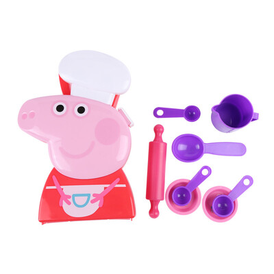 

Paige свегося Peppa Pig Свинки Пеппы детских игрушки играют дети дома игрушка шефа-портативная кассетная серия кейса для переноски
