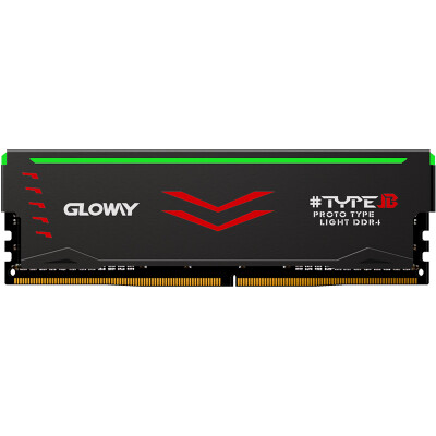 

Gloway TYPE-β Series DDR4 8G 2400 Band Desktop Memory (Green Breath Light