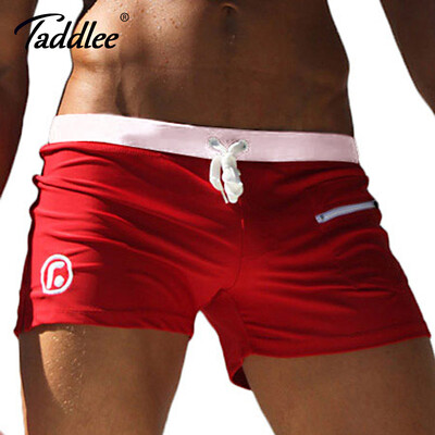 

Taddlee Brand Men's Man Swimwear Swimsuits Swimming Boxer Shorts Sports Suits Surf Board Shorts Trunks Men Swim Suits Summer