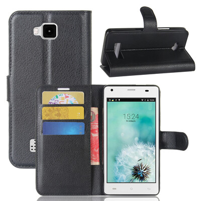 

GANGXUN Cubot Echo Case Высококачественная искусственная кожа с флип-обложкой Kickstand Anti-shock Кошелек для Cubot Echo