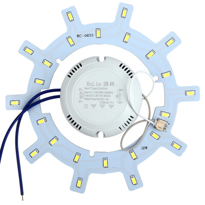 

Супермаркет] [Джингдонг Лоррейн (Rolin) Светодиодная лампа потолочная панель альтернативная модифицированная версия энергосберегающей лампы трубки 12W 6500K белый патч полосы