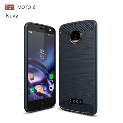 

Назад Корпус для Motorola Moto Z Противоскользящая царапина Устойчивая к царапинам Легкая крышка бампера для Motorola Moto Z