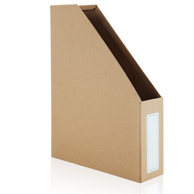 

BroadBo A4 Thicker Kraft Paper File Basket File Box Information Frame Office Supplies Empty Zero DT5315