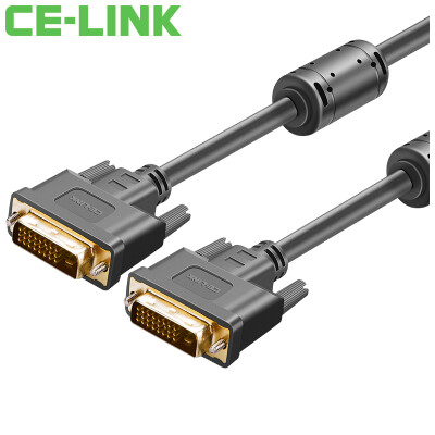 

CE-LINK DVI 24 1 HD Cable 3m HD Video Cable Computer High Definition TV Monitor Projector Line Black 1873