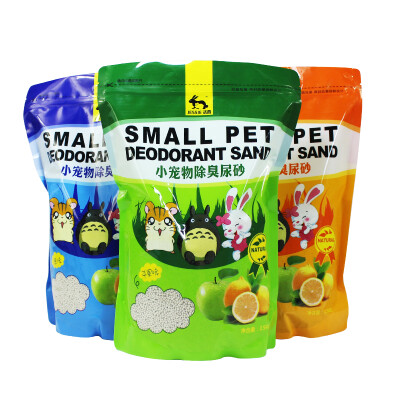 

Jesse (JESSIE) small pet deodorant urine 2.5kg hamster pad sand deodorant litter urine urinating toilet sand summer sand lemon flavor