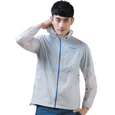 

Pathfinder (TOREAD) outdoor spring and summer men's skin clothing thin quick-drying breathable jacket TAEE81716 iron blue ash M