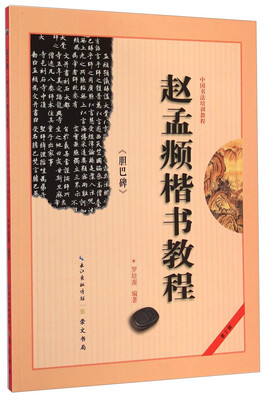 

赵孟頫楷书教程：胆巴碑中国书法培训教程