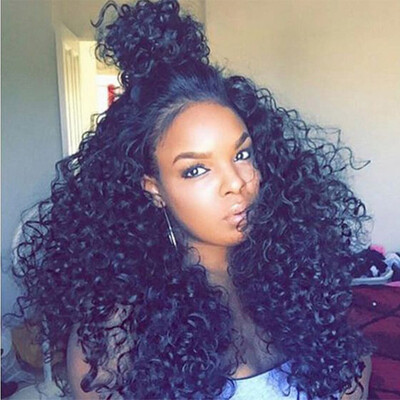 

360 Kinky Curly Lace Band Frontal Closure With Bundles Bleached Knots Burmese Virgin Human Hair Pre Plucked 360 Frontal Curly