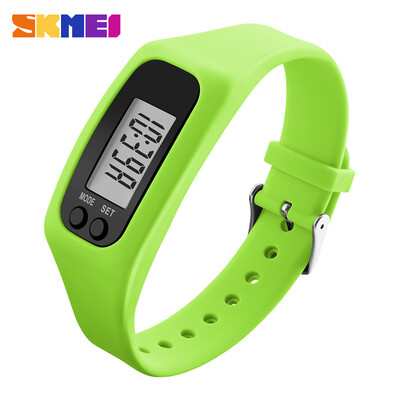 

SKMEI Women Fashion Sports Watches Pedometer Calorie Sport Mileage Digital Watch Girl Colorful Silicone Strap Wristwatches 1207