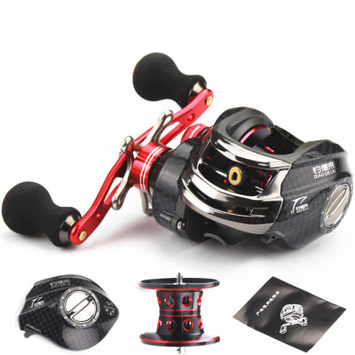 

Double Brake Baitcasting Reel 13 Ball Bearings Fishing Reel Water Drop Wheel Right/Left Hand Bait Casting Fishing Reel Lure Reel