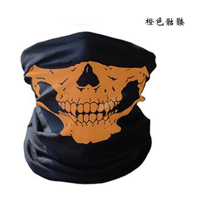 

Skull Printed Men Women Magic Scarf Polyester Scarves Motorcycle Climbing Bandanas Headwear Tubular Bandana Cap Tube Face Mask