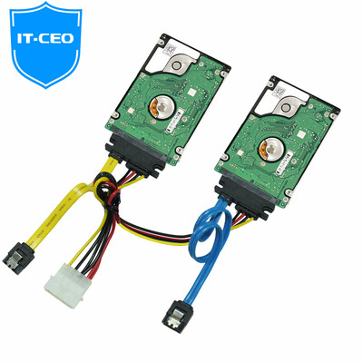 

ИТ генерального директор V08SM SATA порт (7 + 15P) SATA жесткого диска линия данных расширение линия питание линия + 7 + 15P мужчины и женщины записывающие CD-ROM общего цвета 0,5 м