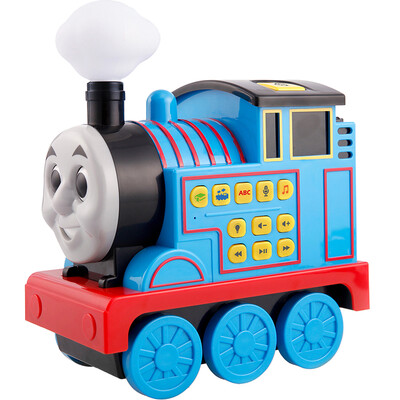 

Thomas and friends network interaction puzzle story machine (Early childhood education interaction appease small train toy Guoxue story English music WeChat dialogue Wifi networking) FHP82