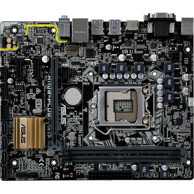 

Материнская плата ASUS H110M-PLUS (Intel H110 / LGA 1151)