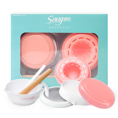 

Jingdong supermarket Shus SNUG baby food supplement grinding bowl baby manual food newborn vegetable fruit mud grinder food supplement childrens tableware set Princess powder