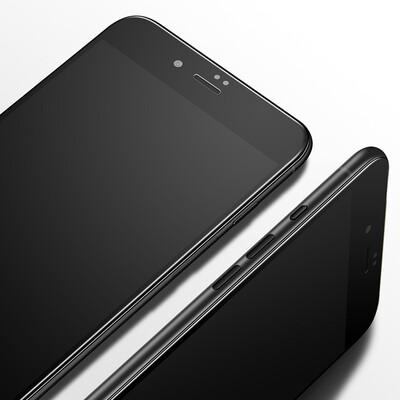 

ESR iPhone7 tempered film Apple 7 tempered film 3D surface full-screen full coverage of the tempered soft-edge shampoo HD mobile phone protective film black