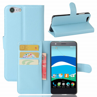 

GANGXUN ZTE Blade V770 Корпус из искусственной кожи Магнитный флип-кошелек для крышки ZTE Blade V770