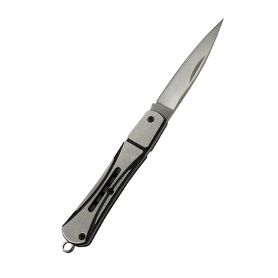 

Pioneer with mini self-defense folding knife portable knife knife stainless steel camping outdoor survival folding knife fruit knife small hole folding large