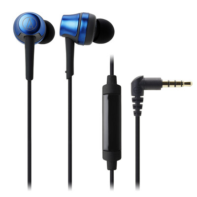 

Technica (Audio-Technica) АТН-CKR50IS провод с пшеницы наушники-вкладыши HIFI синий