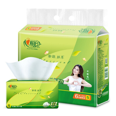 

Heart of the Department of pumping paper tea series of soft pumping 3 layer * 130 pumping * 6 package (small size) Featured