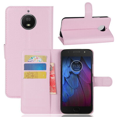 

GANGXUN Motorola Moto G5S Plus Case High Quality PU Leather Flip Cover Kickstand Anti-shock Wallet Case for Moto G5S Plus