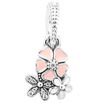 

PANDORA Pandora pink enamel flower pendants 791824ENMX