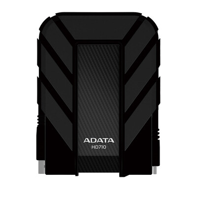 

Weigang ADATA HD710 1TB IP68 водонепроницаемый и пылезащитный высокопрочный противоударный 2,5-дюймовый USB3.0 три антимобильных жестких диска черный