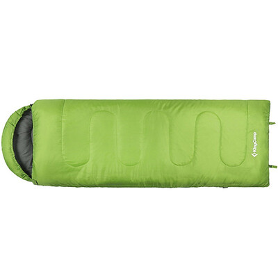 

Kill KingCamp sleeping bag outdoor adult cotton sleeping bag thick spring camping can be stitched double -3 ℃ KS3121 green left