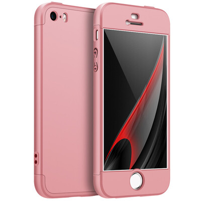 

GANGXUN iPhone se Корпус 360 Full Protection Ultra Slim Hard PC Защитная крышка для iPhone 5S