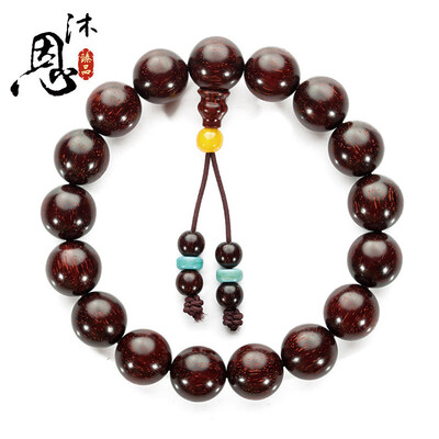 

Muen lobular red sandalwood hand string old material high density belt Venus 12mm * 17 SC2550