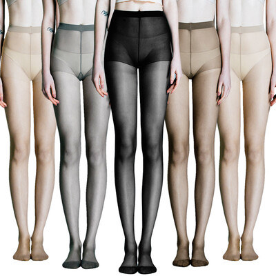 

Jingdong Supermarket] Ms. Heng Yuanxiang pantyhose core silk sexy thin section of silk stockings anti-hook wire wild bottom tattoo mixed color 5 pairs of