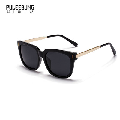 

PuLeeBumG sunglasses men and women couples section of the wave section polarized light tide driving mirror driver mirror outdoor s