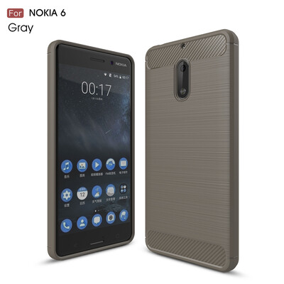 

GANGXUN Nokia 6 Case Anti-Slippery Scratch-Resistant Lightweight Soft Silicon Back Cover For Nokia 6