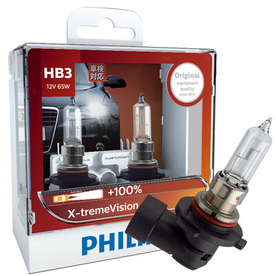 

Philips (PHILIPS) новый мощный свет 9005 лампочек для модернизации автомобиля 2 упаковки яркость 100% рост 35 м цветовая температура 3350K