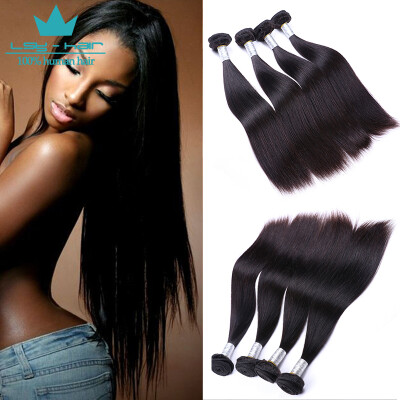 

Malaysian Straight Virgin Hair 4 Bundles 10a Grade Hair Unprocessed Malasyian Straight Human Hair Weave Silky Straight Bundle