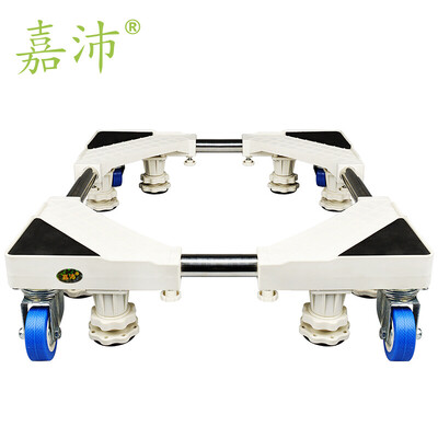 

Jia Pei WA-319W8 fixed mobile washing machine base bracket washing machine rack bracket refrigerator base 4 single round 8 fixed feet