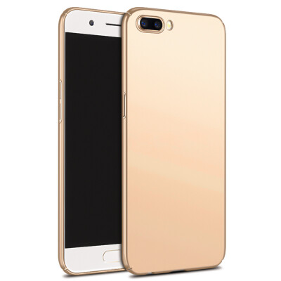 

Excellent OPPO R11 phone shell protective cover matte protection shell skin feeling hard shell series of gold